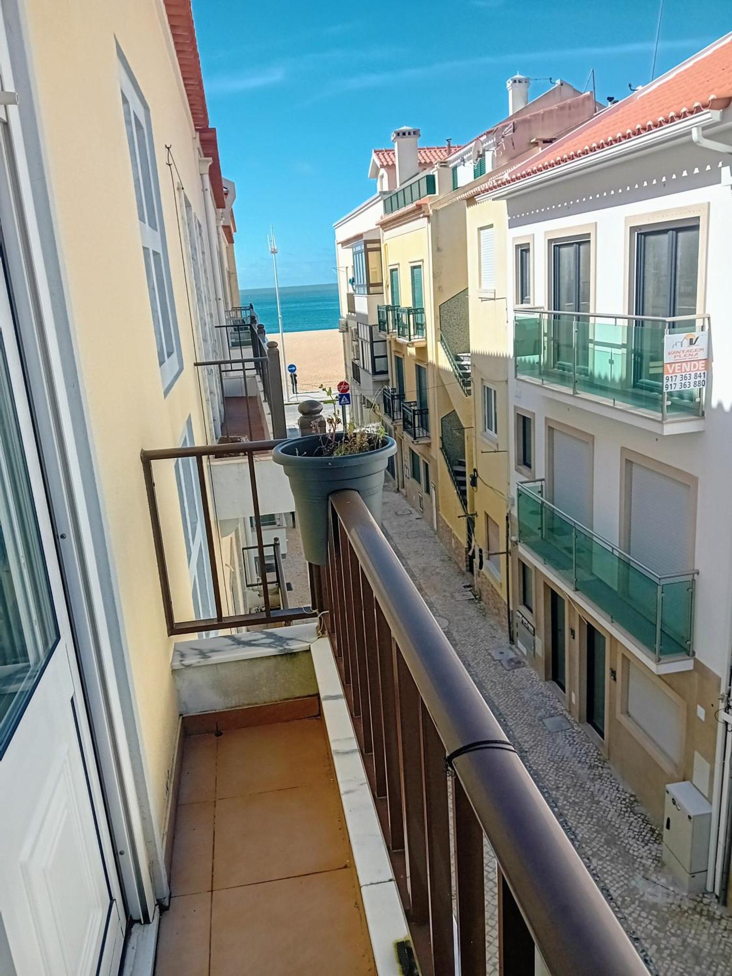 Carolina Do Mar Apartment Nazare Bagian luar foto